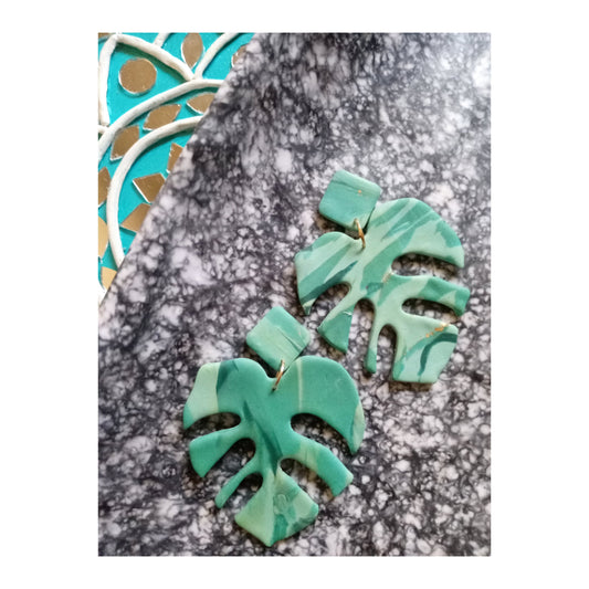 Leafy Chandelier Earring